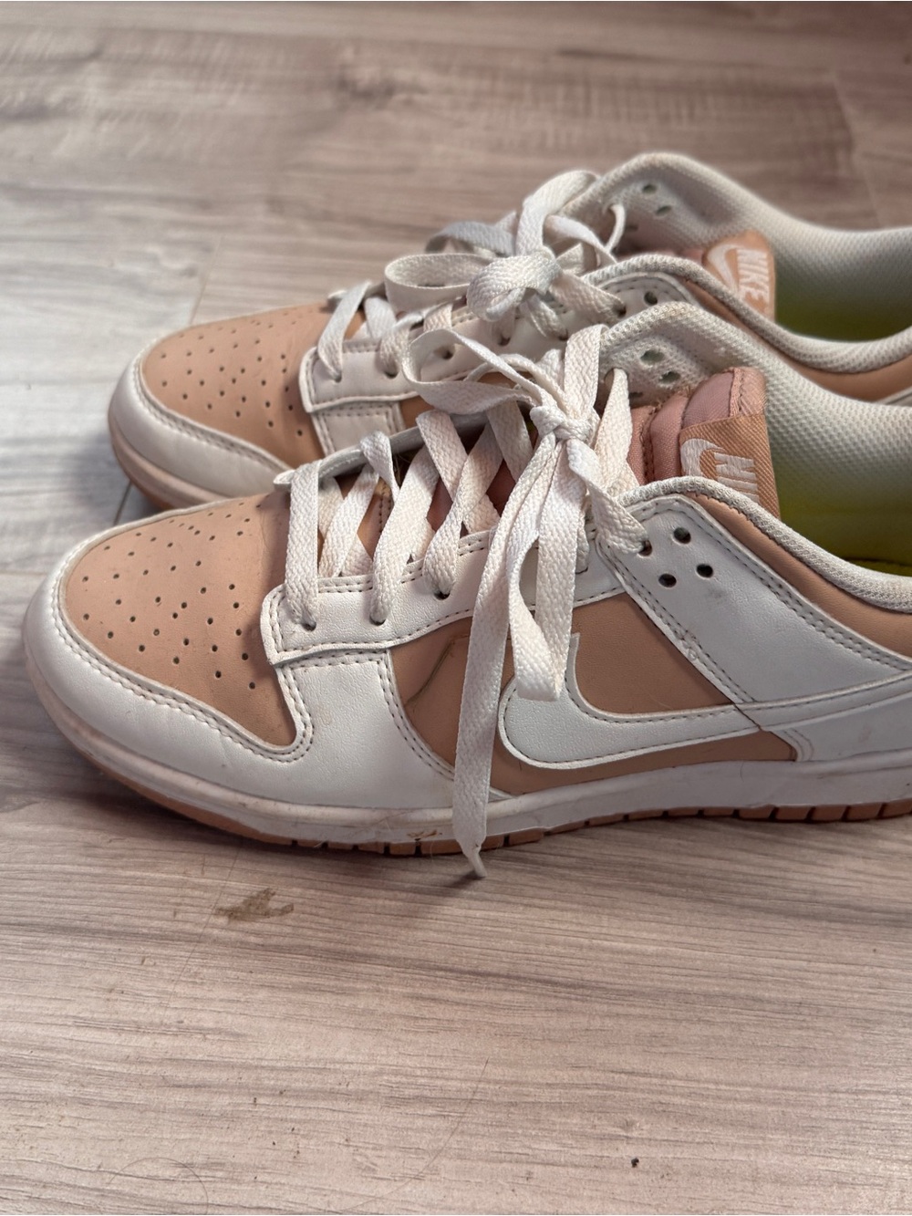 Nike Women’s Low-Top Sneakers in Blush and White